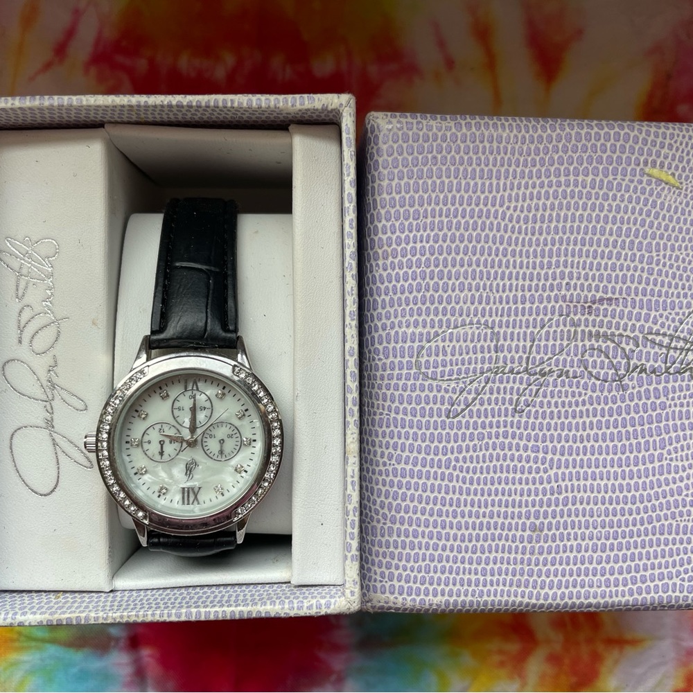 NWT IOB Jaclyn Smith Black Watch